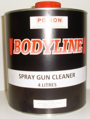 Bodyline Spraygun Cleaner 4Lt