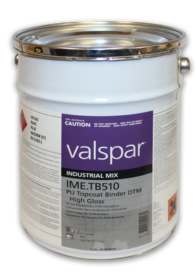 Valspar VIM TB510 PU Top Coat Binder DTM 4Lt