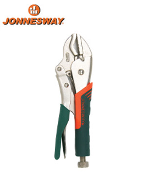 Jonnesway 10" Curved Jaw & Straight Jaw Lock Pliers