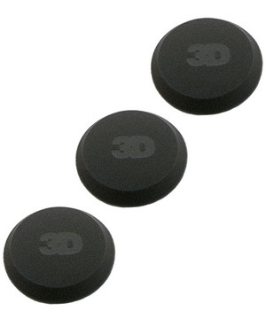 3D Black Foam Applicator Pad - 3 Pack