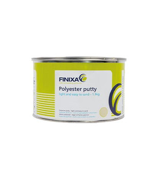 Finixa Polyester putty – light and easy to sand – 1.9kg