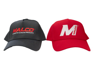 Malco A-Frame Embroidered Cap Black or Red