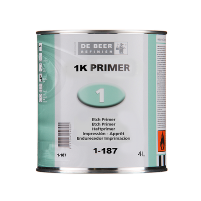 De Beer 1K Etch Primer 1-187 4Lt De Beer 1K Etch Primer 1-187 4Lt