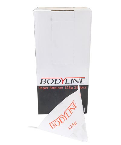 Bodyline Paper Cone Strainer 125 Microns (250)