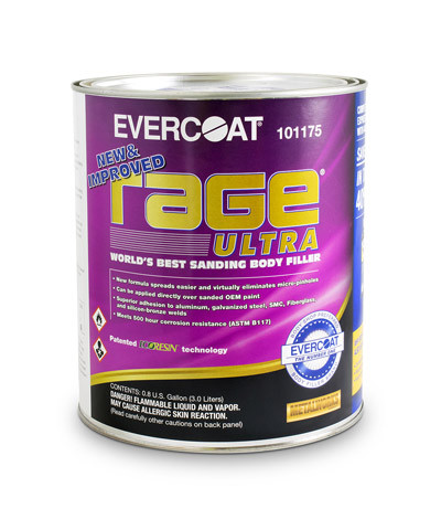 Evercoat Rage Ultra Body Filler 3.4Lt Evercoat Rage Ultra Body Filler 3.4Lt