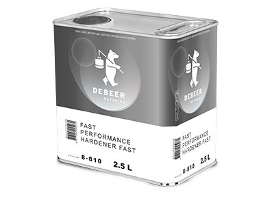 De Beer 8-810/2.5 Fast Performance Hardener 2.5L
