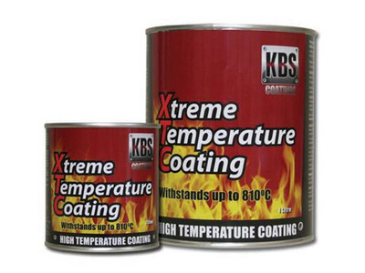 1L KBS Satin Black XTC Xtreme Temperature Coating