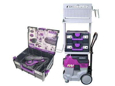 Sandwox Compact Workstation-Vacuum-3mm Sander Bundle