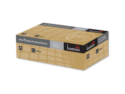 Bastion Gloves Latex (Lightly Powdered) X Large (100)