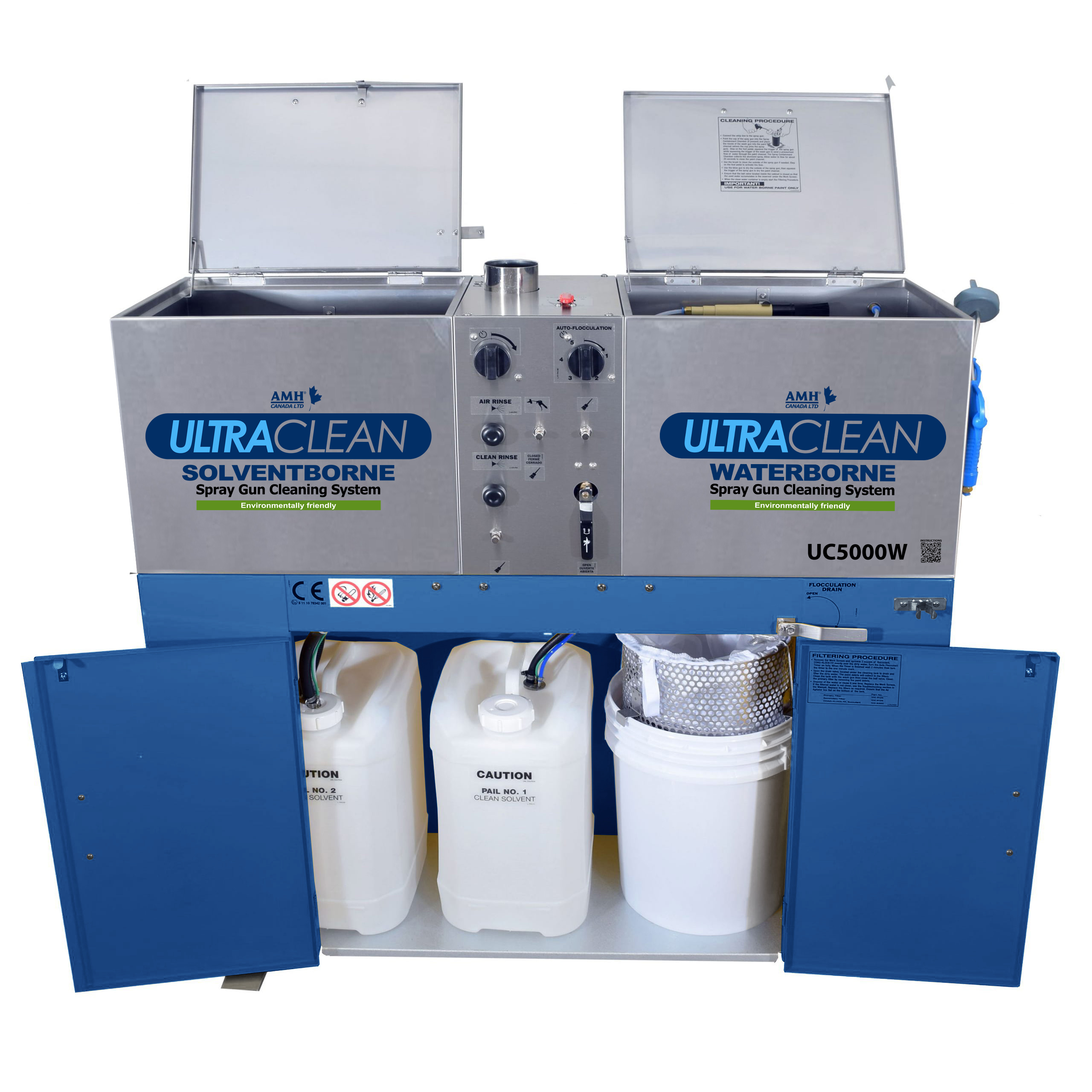 Ultraclean Gun Wash Machines and Thinner Recyclers