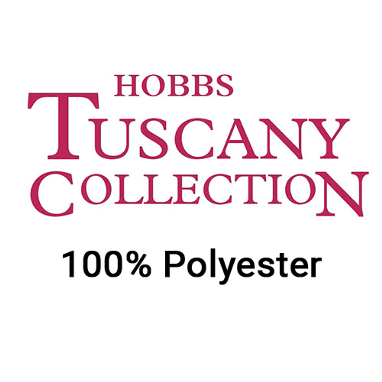 Hobbs Tuscany Cotton Wool Blend Batting - Throw Size 60 x 60