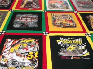 Race Car T-Shirt Quilt