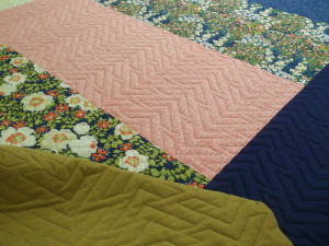 Vintage Modern Block Quilt