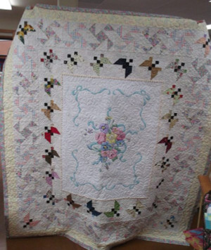 Bouquets & Butterflies Quilt