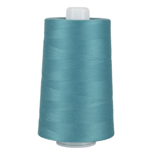 OMNI - 3090 - Medium Turquoise - Cone - 6000 yds - Poly-wrapped Poly Core Serging & Quilting Thread