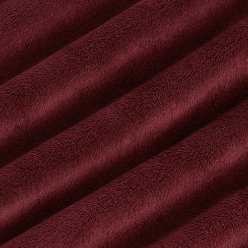 Merlot 90" Solid Minky Cuddle Wide Back Fabric