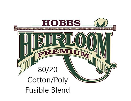 Hobbs Heirloom Premium 80/20 Fusible Cotton/Poly Blend Iron-On Batting