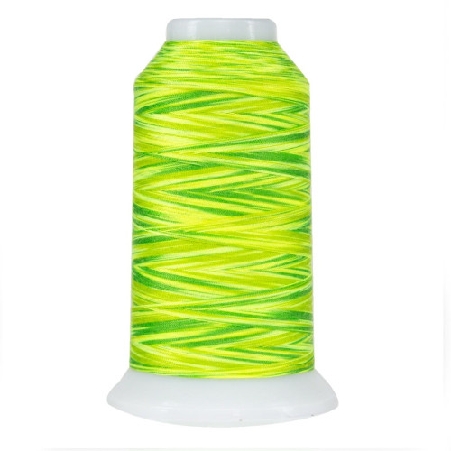 OMNI-V - 9064 - Fresh Lime - Cone - 2000 yds - Poly-wrapped Poly Core Machine Quilting Thread