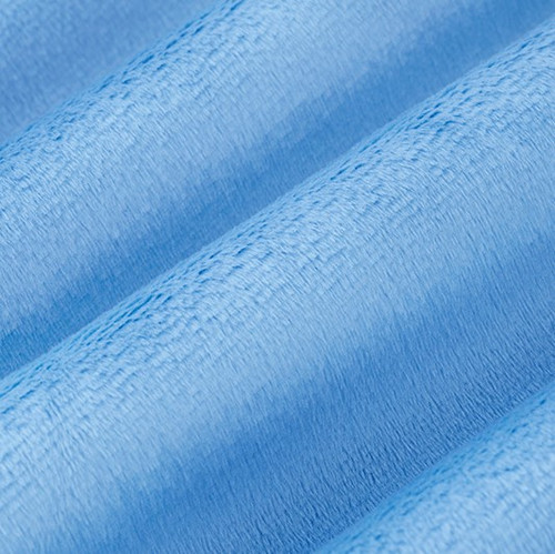 Sky 60" Solid Minky Cuddle Fabric