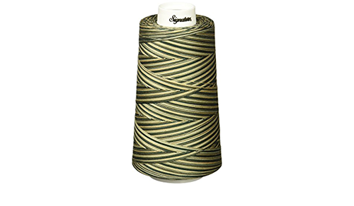 Signature40 - Green House - M04 - Cone - 3000 Yds - 100% Variegated Cotton Quilting Thread