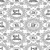 Sewing Machine Doily 108"