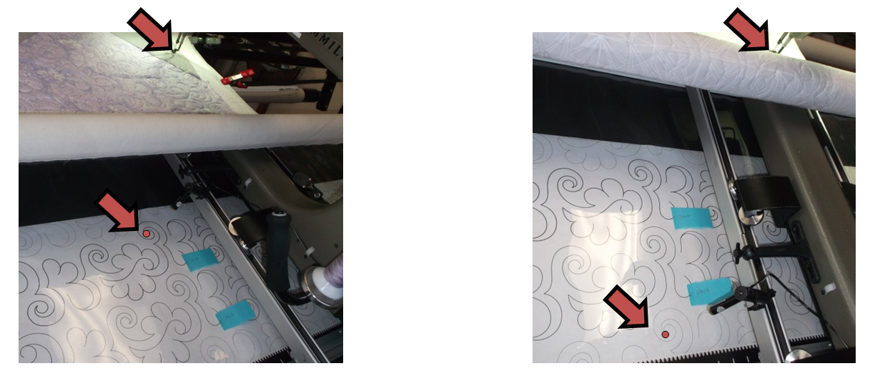 How to Use a Pantograph Heartbeat Quilting