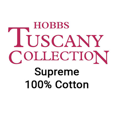 Hobbs/Tuscany Supreme Loft 100% Cotton Batting, King (120 X 120)