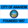 City of Anaheim, California Flag