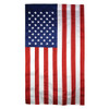 United States Sewn and Embroidered Flag with Pole Sleeve