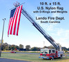 10x15 Nylon Lando Fire Department