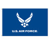 U.S. Air Force Wings Flag ( Blue )