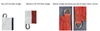 Modified- Fire Truck American Flag, Polyester 12x18- 2 Extra D ring sets added