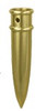 Gold Metal Pointed Bottom Ferrules- normally for Guidon Poles