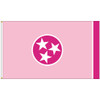 Pink Tennessee 3x5 Foot Custom Flag