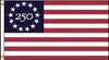 Rush 10x15 Foot America 250 Betsy Ross Flag Nylon