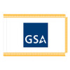 General Services Administration (box logo) Fringed Flag