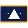 National Oceanic and Atmospheric Administration (NOAA) Rear Admiral Fringed Flag