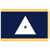 National Oceanic and Atmospheric Administration (NOAA) Rear Admiral (Lower Half) Fringed Flag