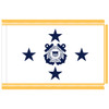 U.S. Coast Guard 4-Star Admiral Fringed Flag (non-seagoing)