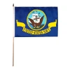 U.S. Navy 12 x 18 Inch Stick Flag
