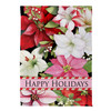 Blooming Winter Suede Flag Garden Flag
