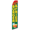 Burgers & Fries Feather Flag
