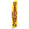 Over 25 MPG Feather Flag