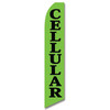 Cellular (Green) Feather Flag