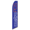 Metro PCS # 1 (Purple) Feather Flag