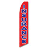 Insurance (Blue and Red) Feather Flag