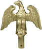 ABS Plastic Hi-Impact Perched Eagle Ornament