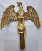 Perched Metal Eagle Ornament with Ferrule