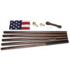 18' All American Bronze Flagpole