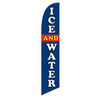 Ice and Water Feather Flag